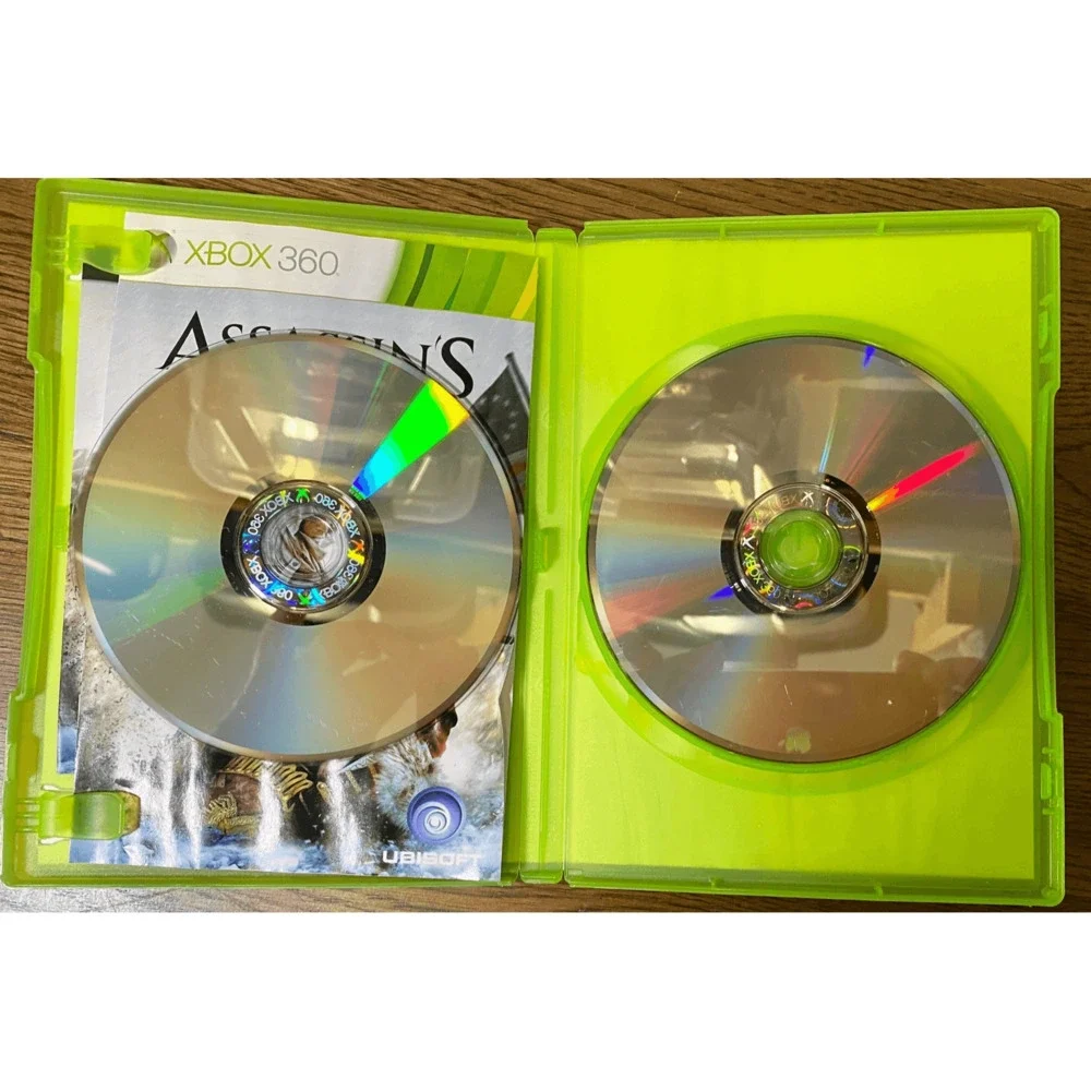 Assassin's Creed III (Microsoft Xbox 360, 2012) 2 Discs